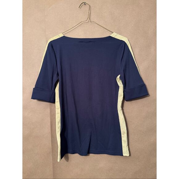 NWT Lauren Ralph Lauren Black Label 3/4 Tee - Picture 8 of 8